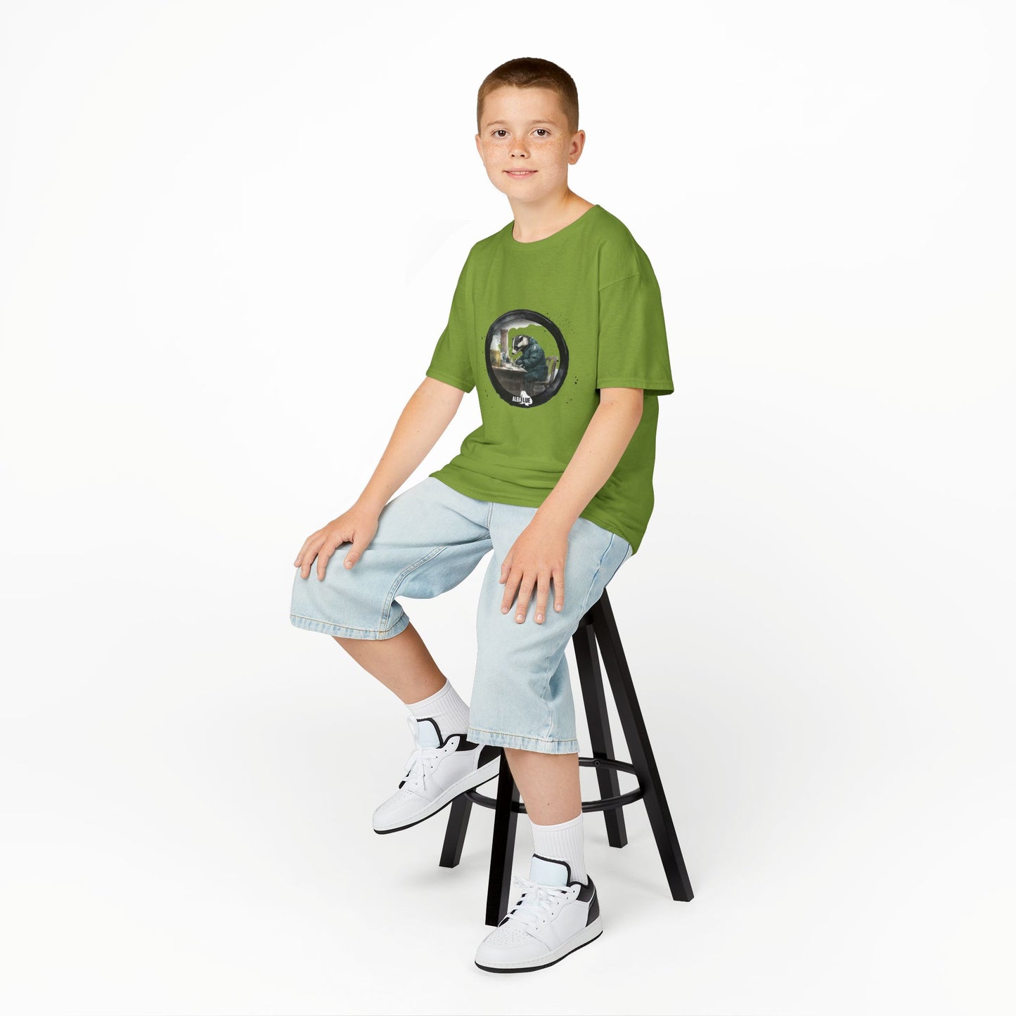 Badger in a Lab — Kids T-shirt