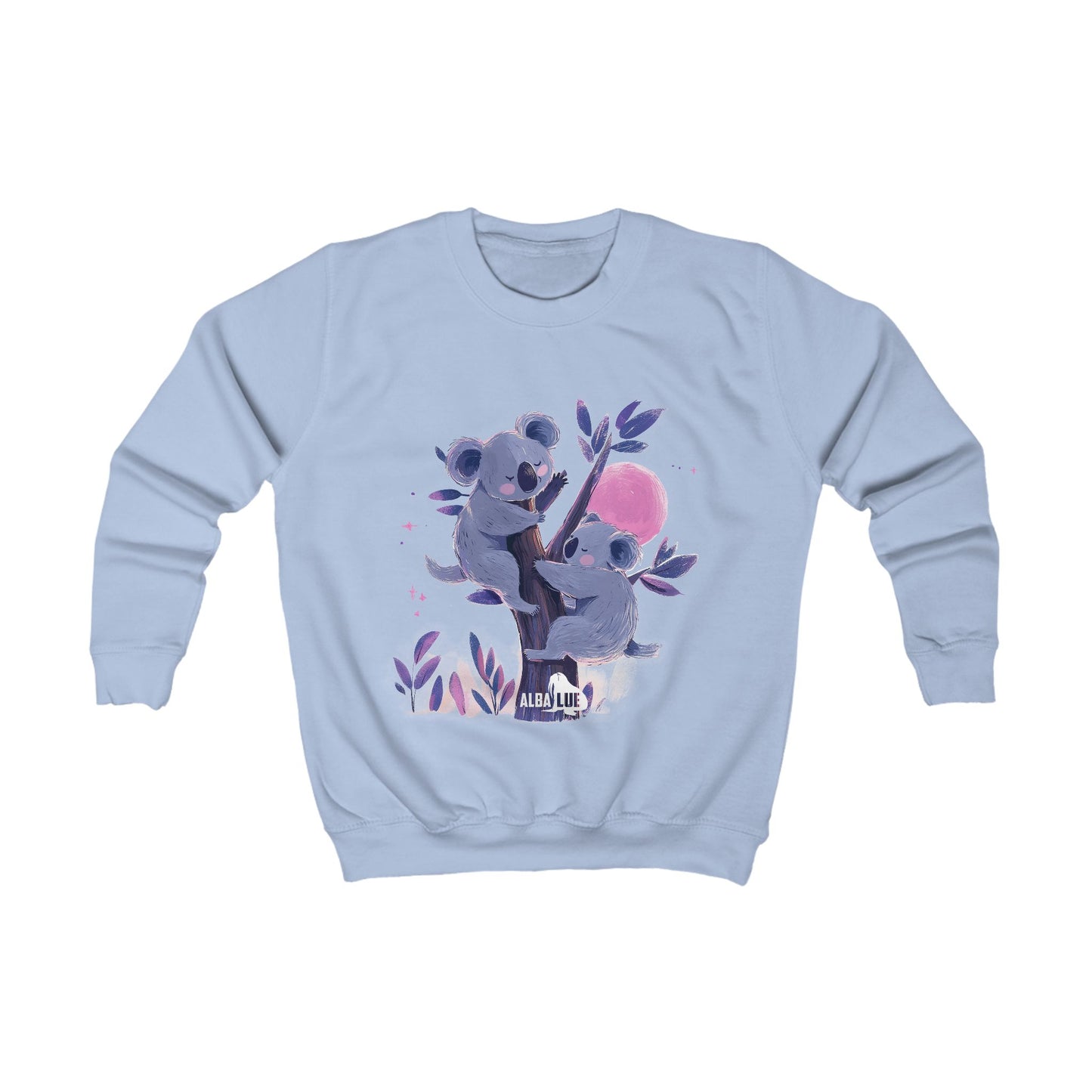 Sleepy Koalas on Full Moon - Kids Sweatshirt