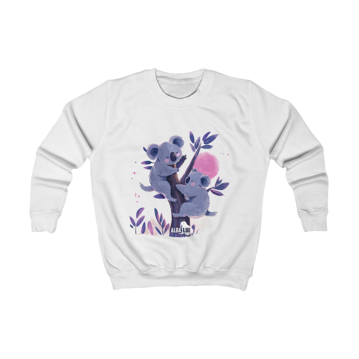 Sleepy Koalas on Full Moon - Kids Sweatshirt