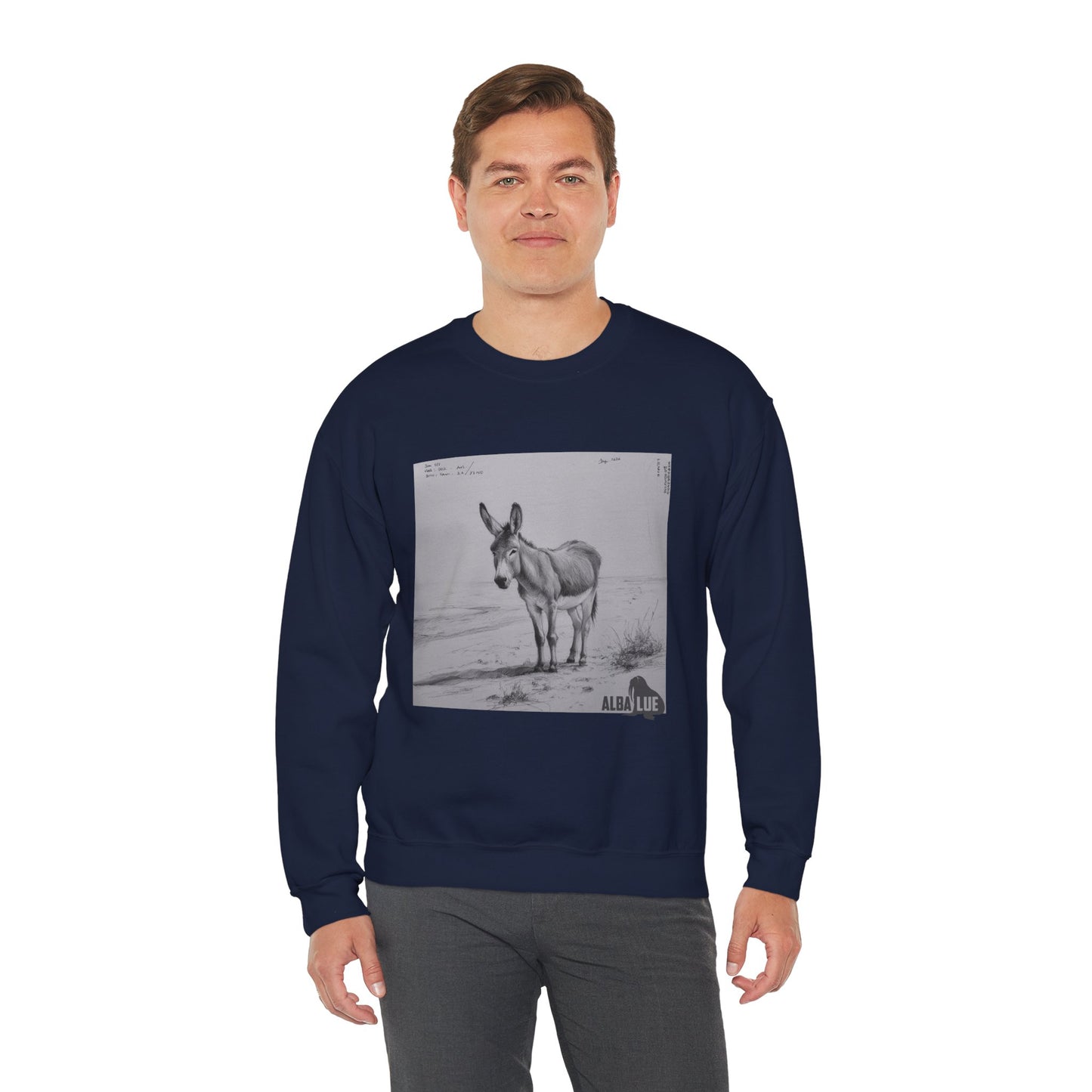 Donkey Lovers design - Crewneck Sweatshirt