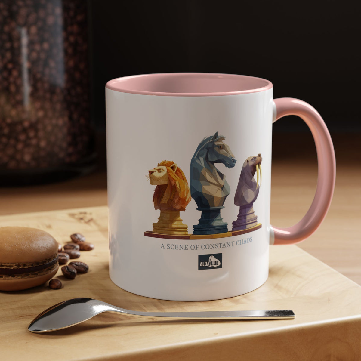 Chess Statue - Accent Mug