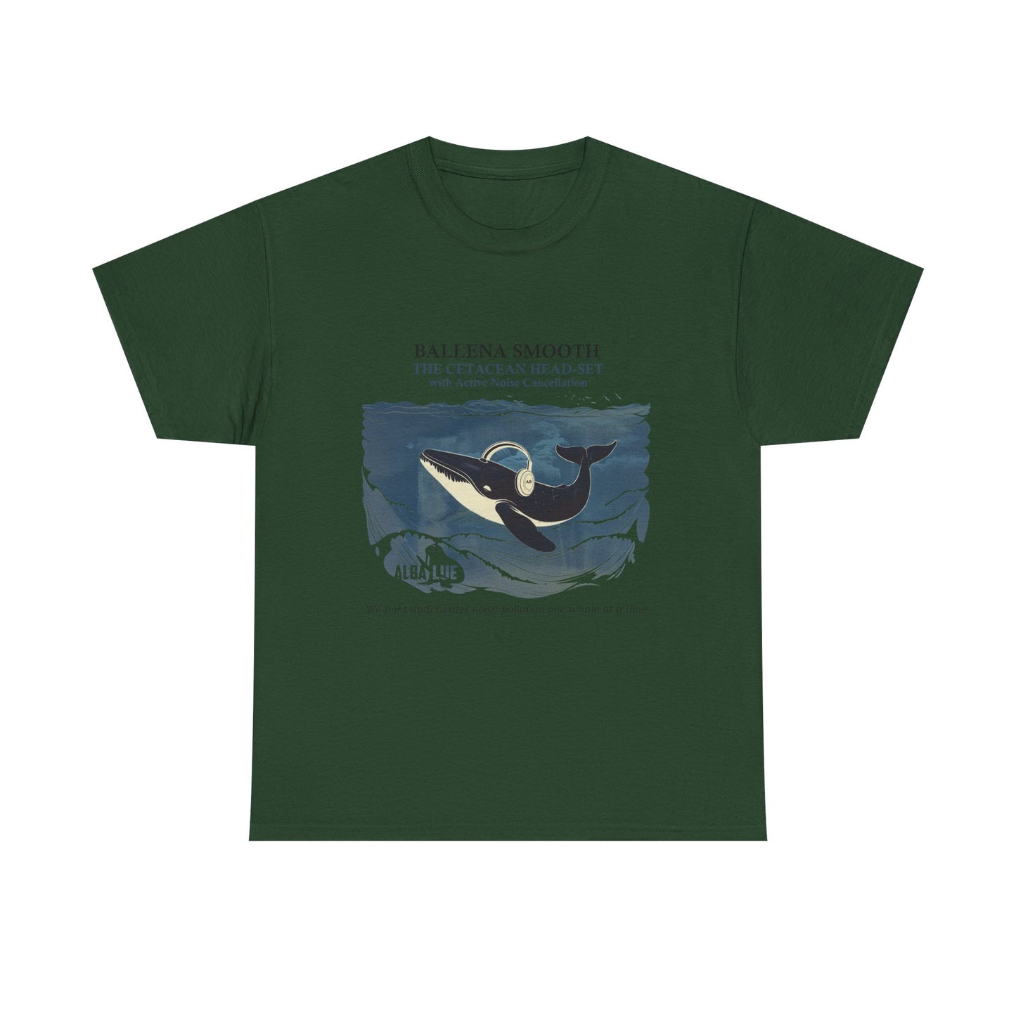 Whale Headphones - T-shirt