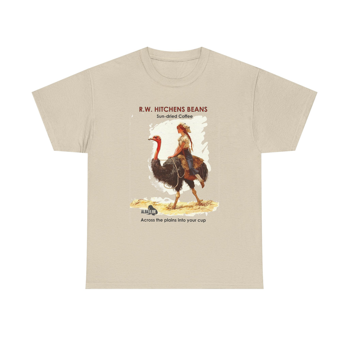 Vintage Ostrich Coffee Ad - T-Shirt