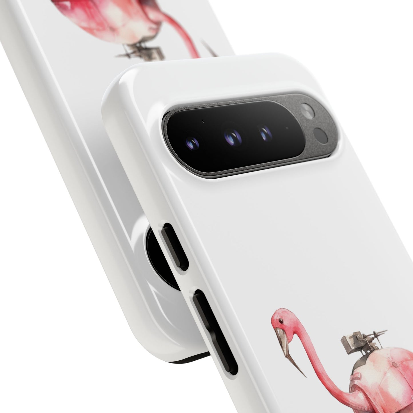 Phone Case — Flamingo Tank Illustration