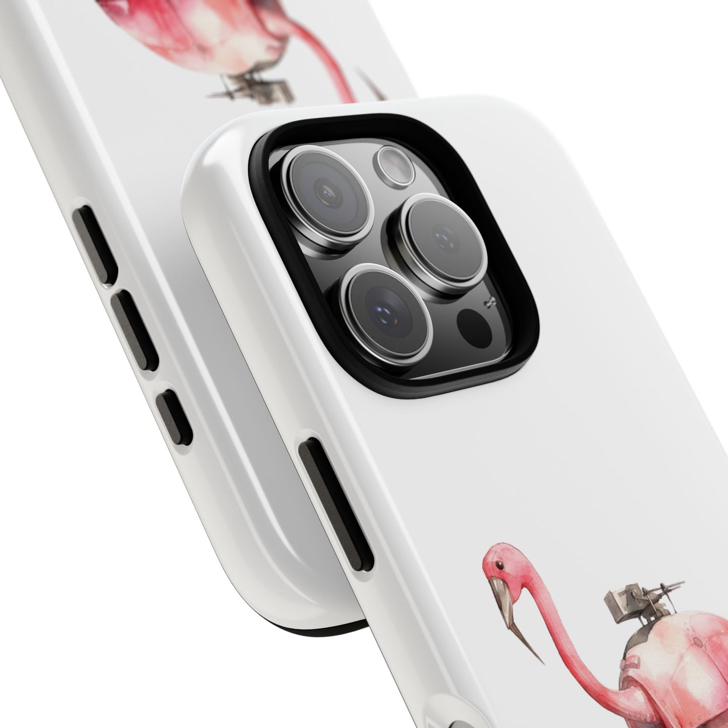 Phone Case — Flamingo Tank Illustration