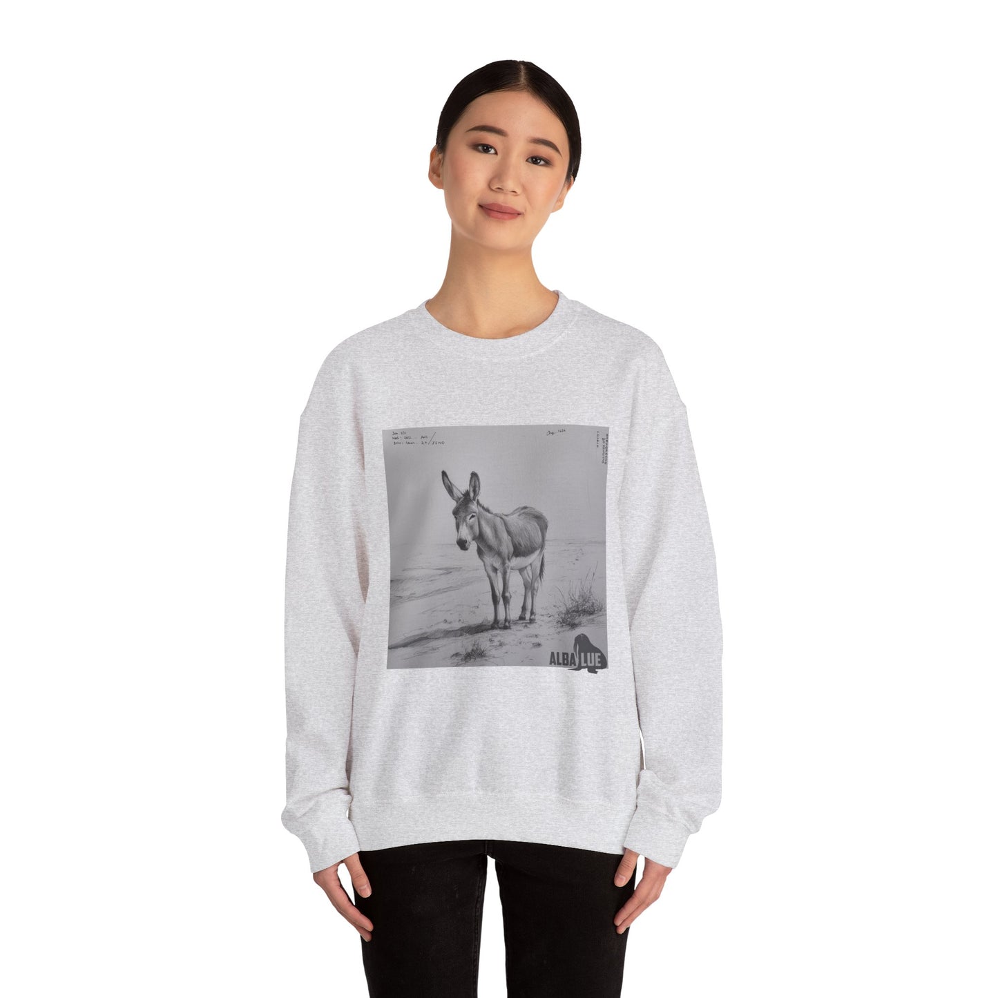 Donkey Lovers design - Crewneck Sweatshirt