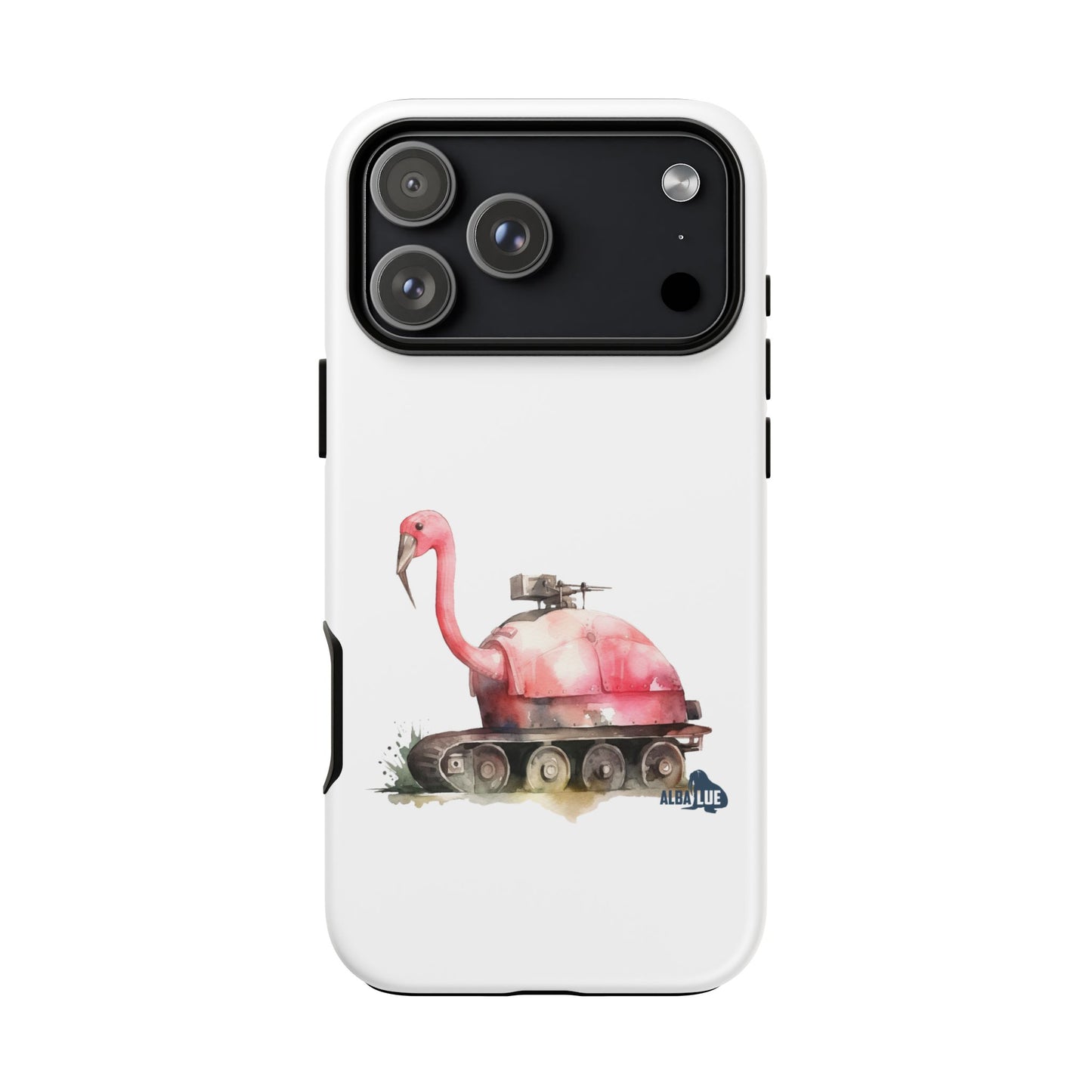 Phone Case — Flamingo Tank Illustration