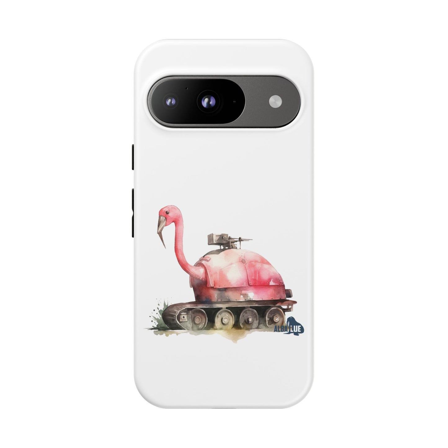Phone Case — Flamingo Tank Illustration