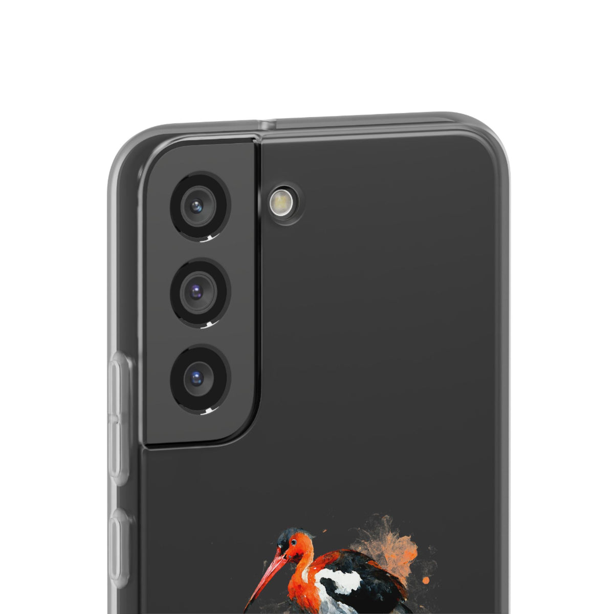 Bird Watercolor Phone Case — Painted Water Bird Flexi Case