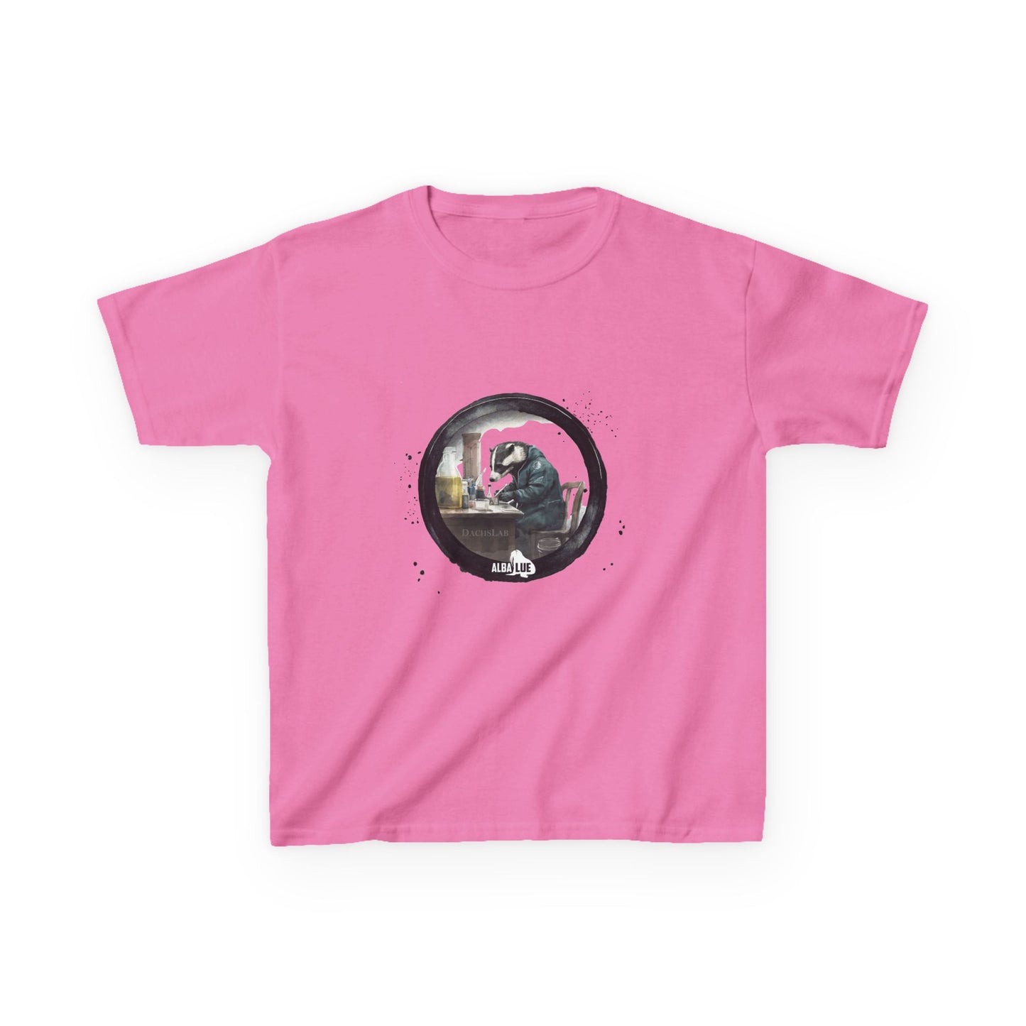 Badger in a Lab — Kids T-shirt