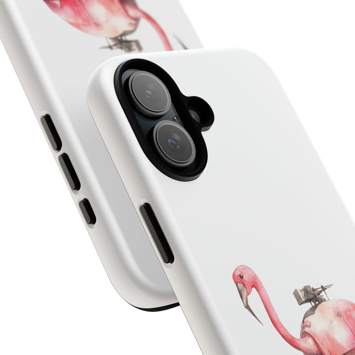 Phone Case — Flamingo Tank Illustration