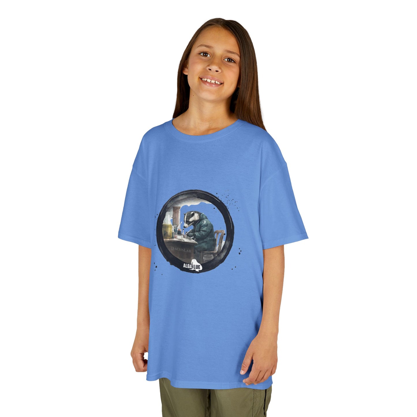 Badger in a Lab — Kids T-shirt