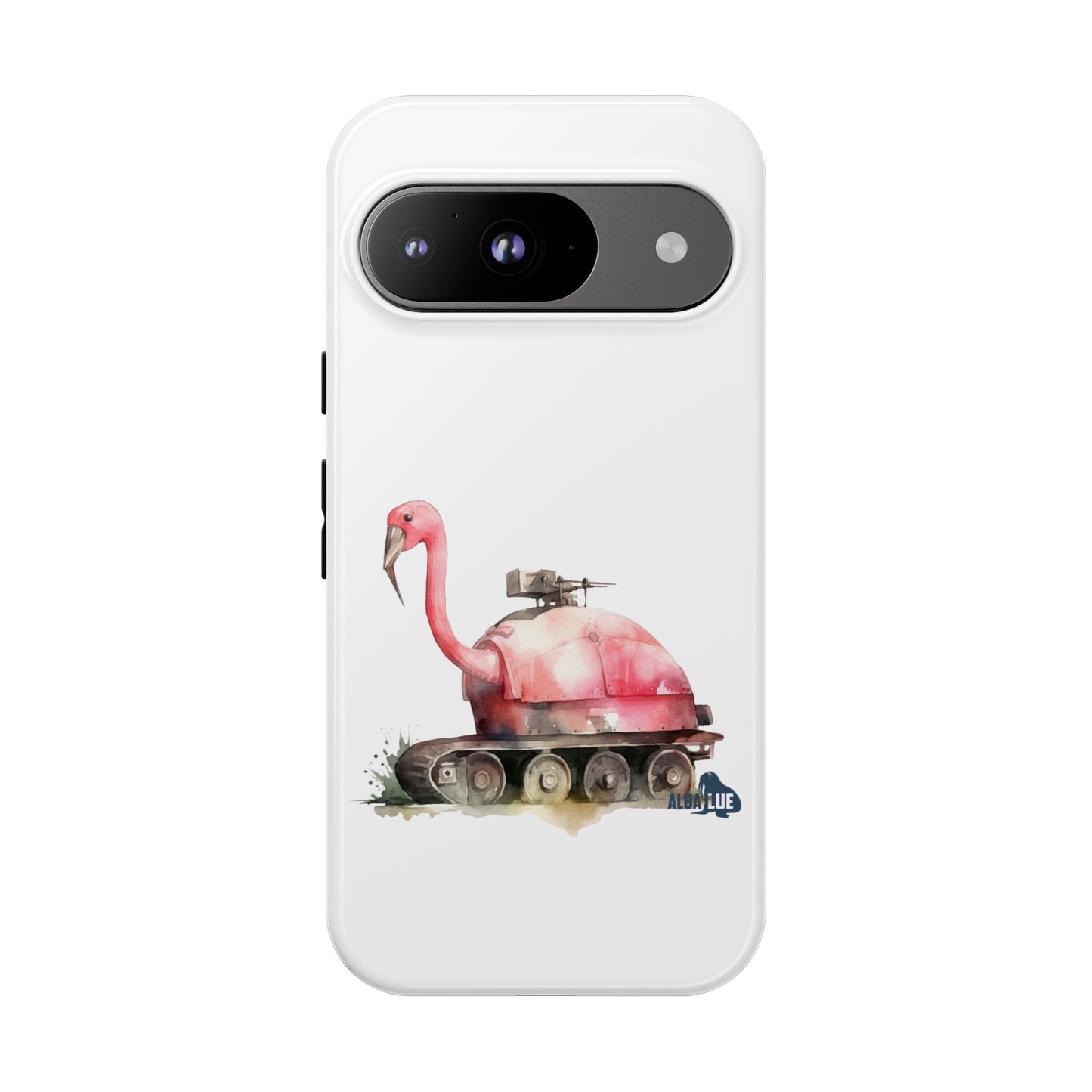 Phone Case — Flamingo Tank Illustration