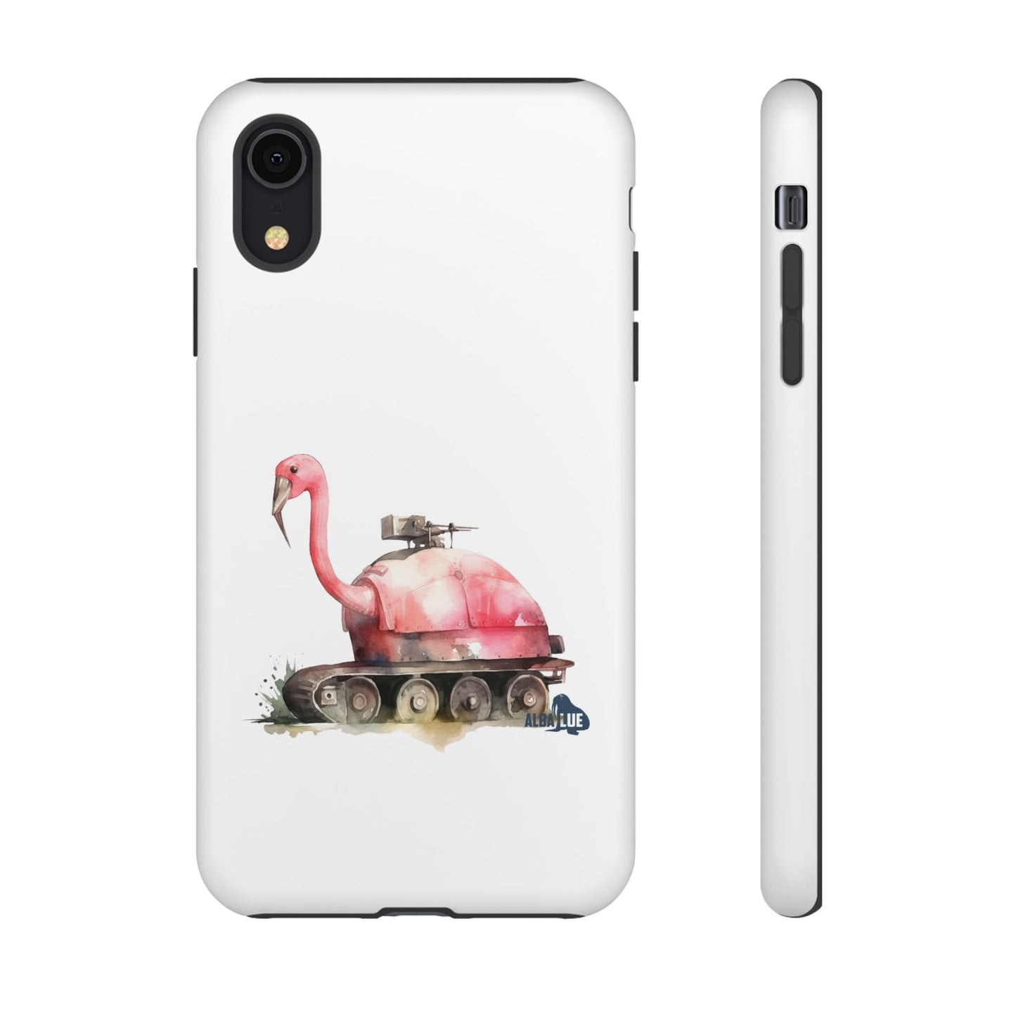 Phone Case — Flamingo Tank Illustration