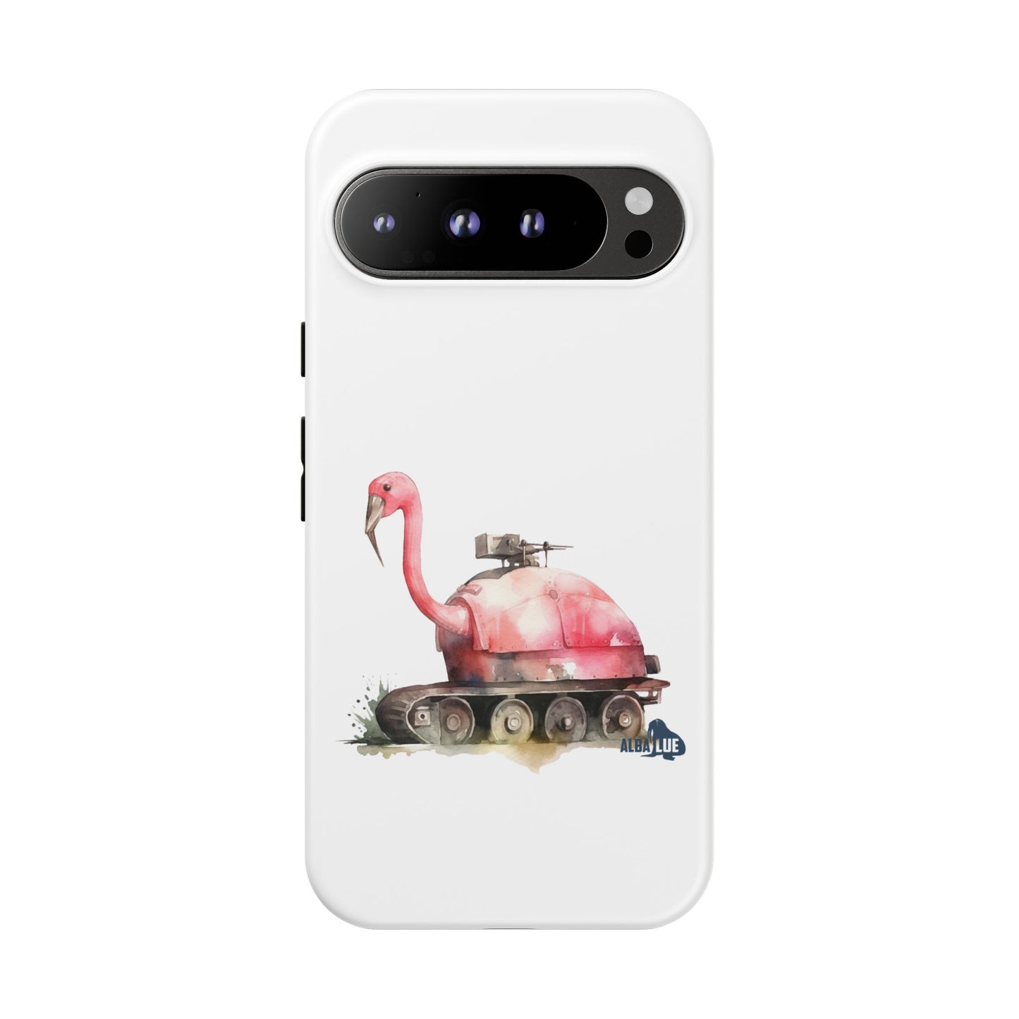 Phone Case — Flamingo Tank Illustration