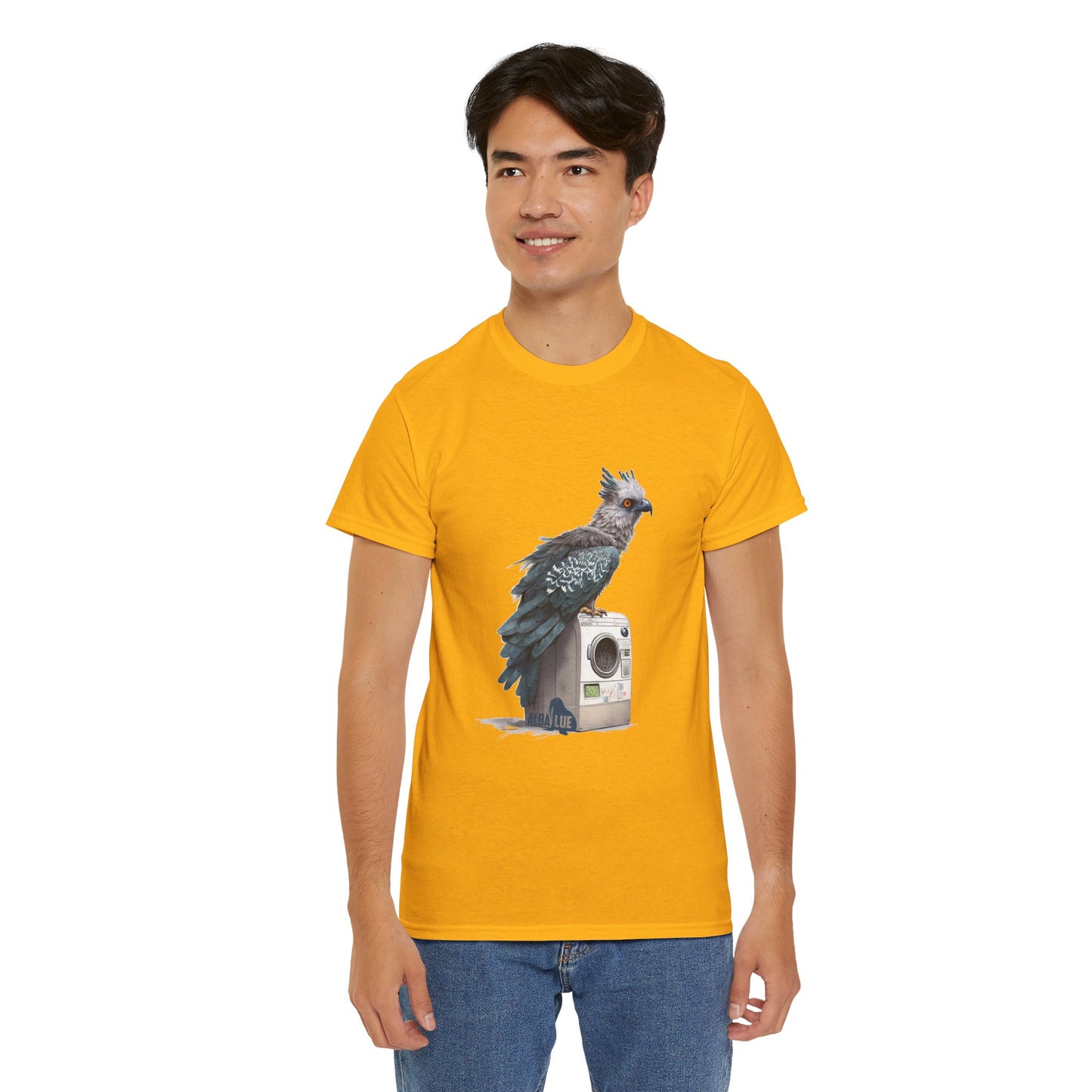 Harpy Eagle Sitting on a Washing Machine  - T-Shirt