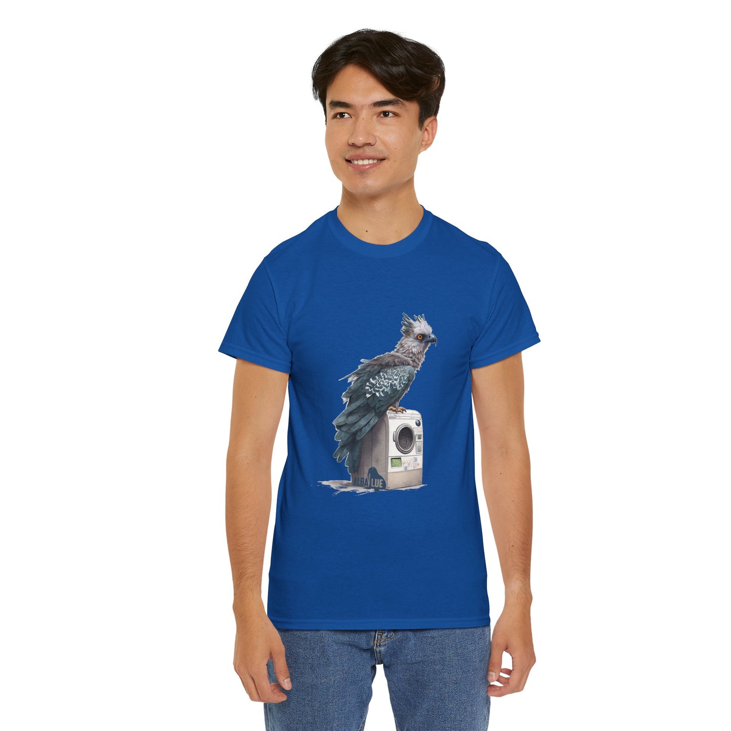 Harpy Eagle Sitting on a Washing Machine  - T-Shirt