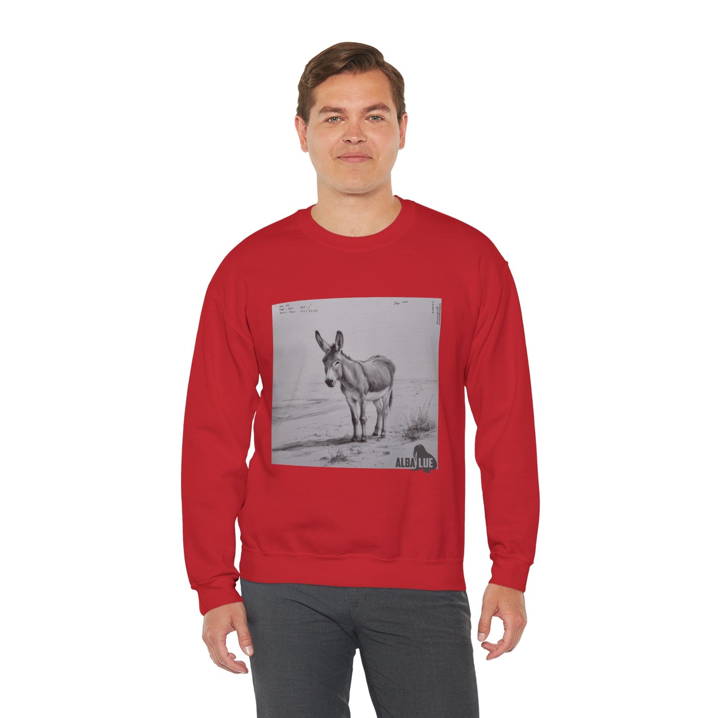 Donkey Lovers design - Crewneck Sweatshirt