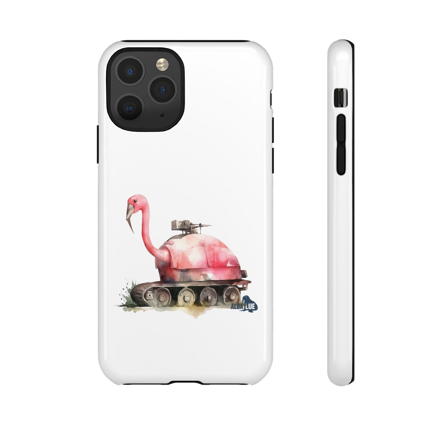 Phone Case — Flamingo Tank Illustration