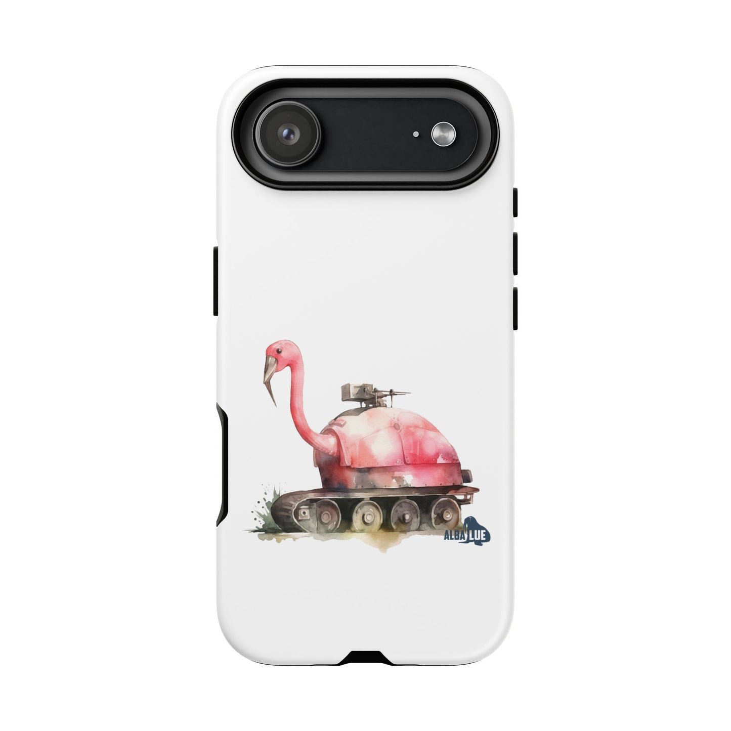 Phone Case — Flamingo Tank Illustration