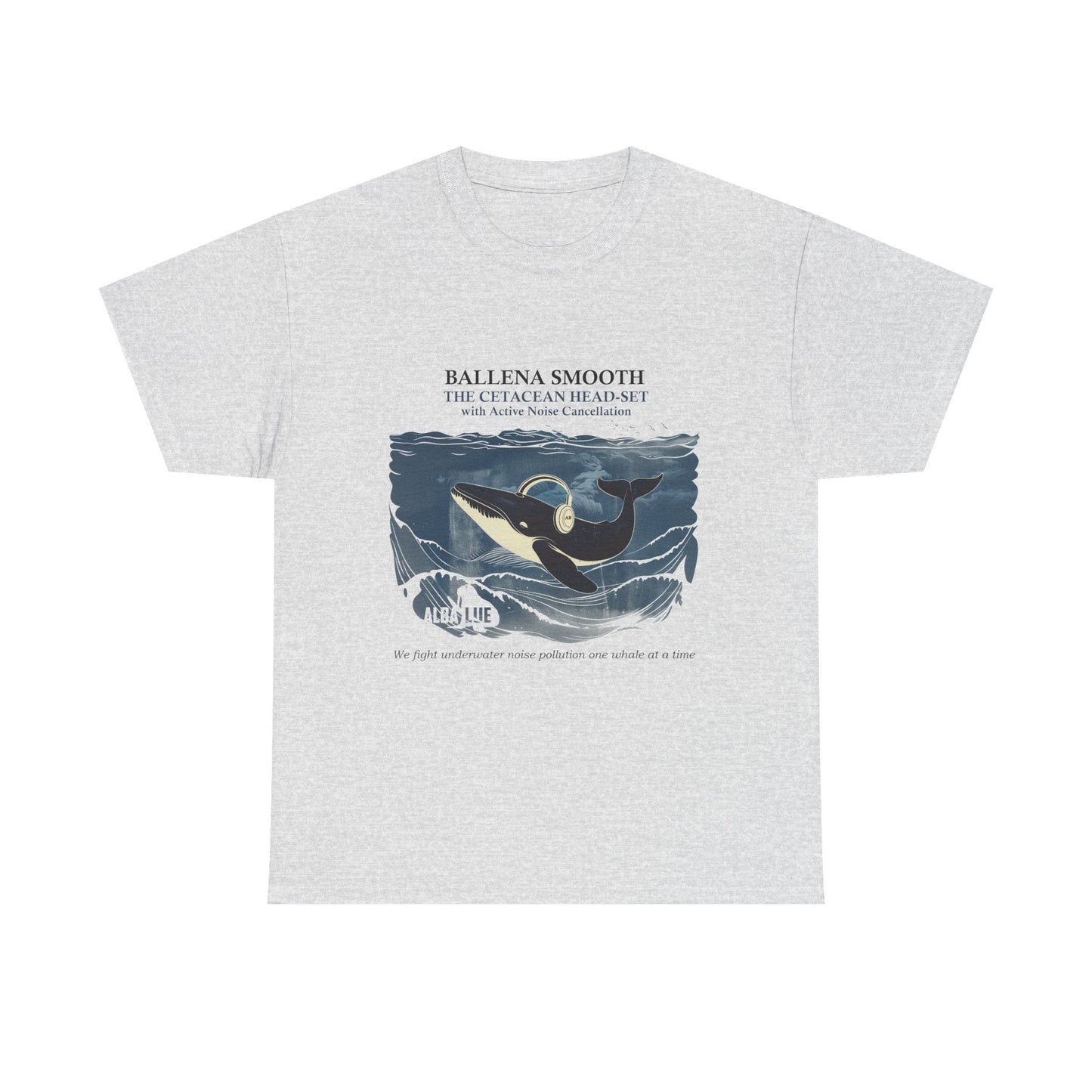 Whale Headphones - T-shirt