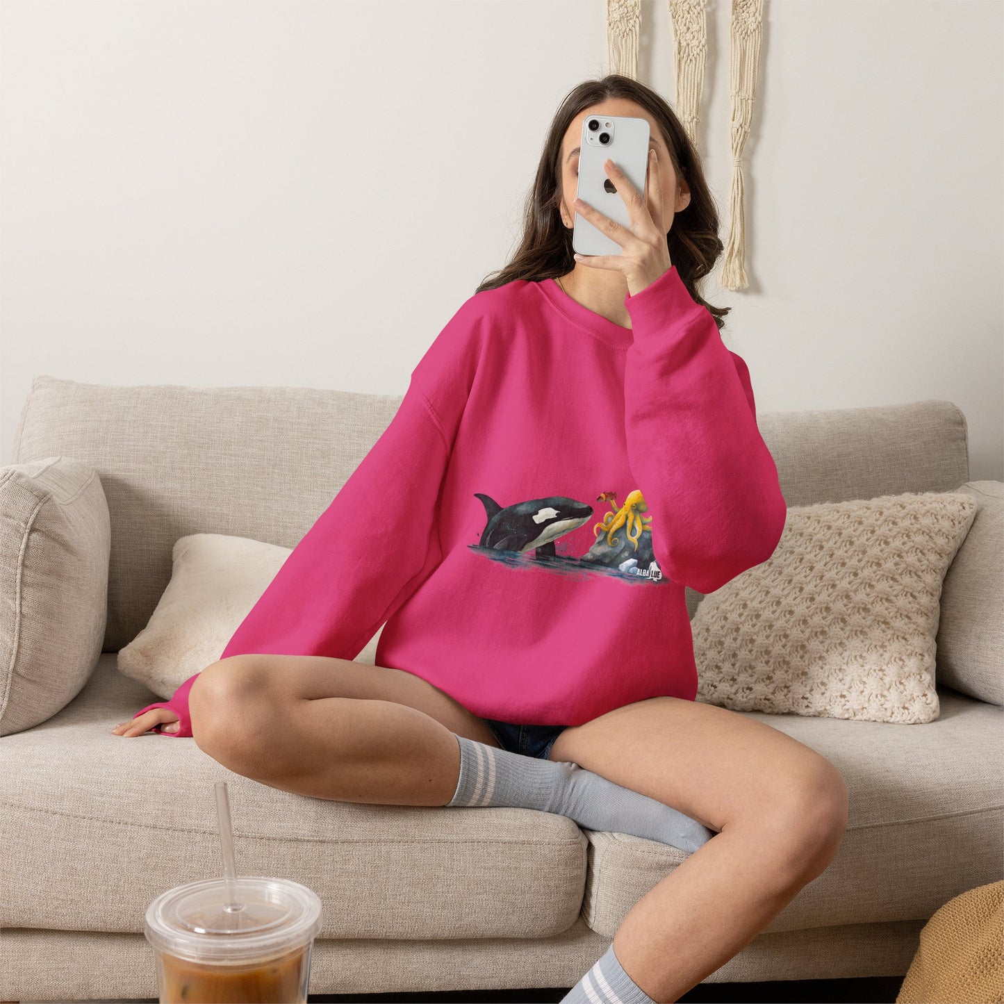 Ocean Wildlife - Crewneck Sweatshirt