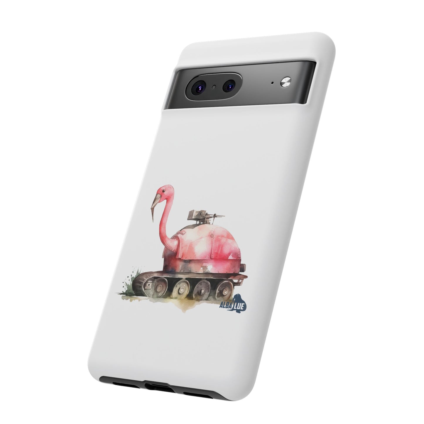 Phone Case — Flamingo Tank Illustration