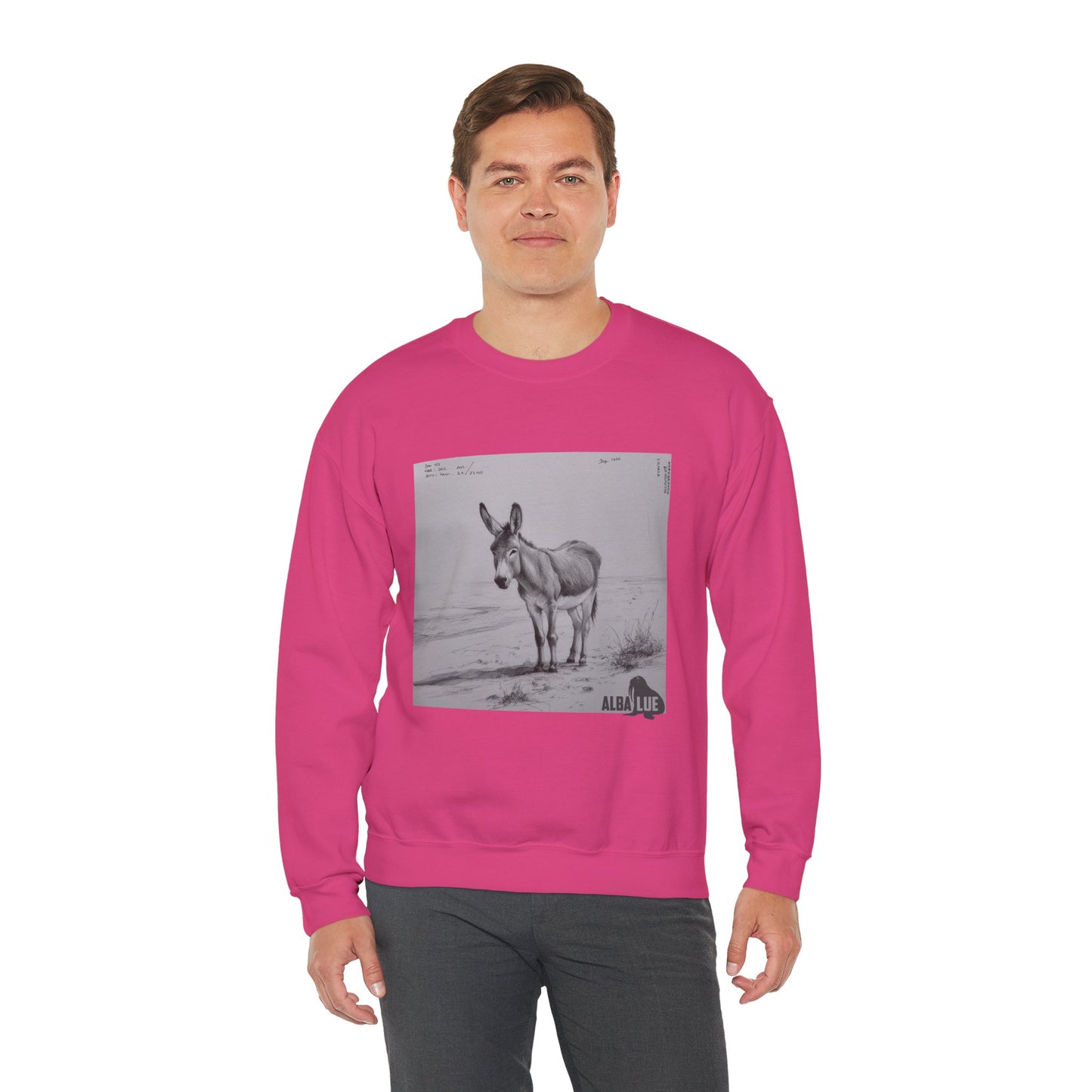 Donkey Lovers design - Crewneck Sweatshirt