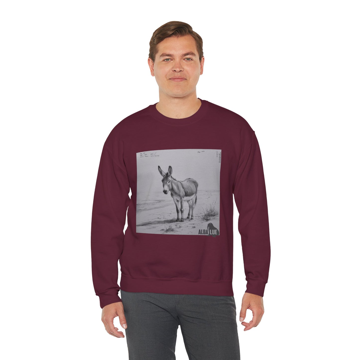 Donkey Lovers design - Crewneck Sweatshirt