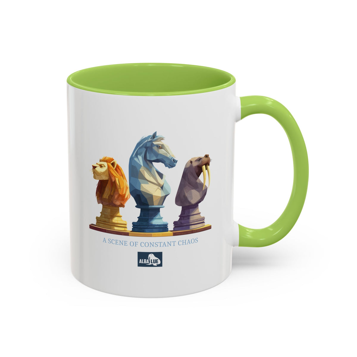 Chess Statue - Accent Mug