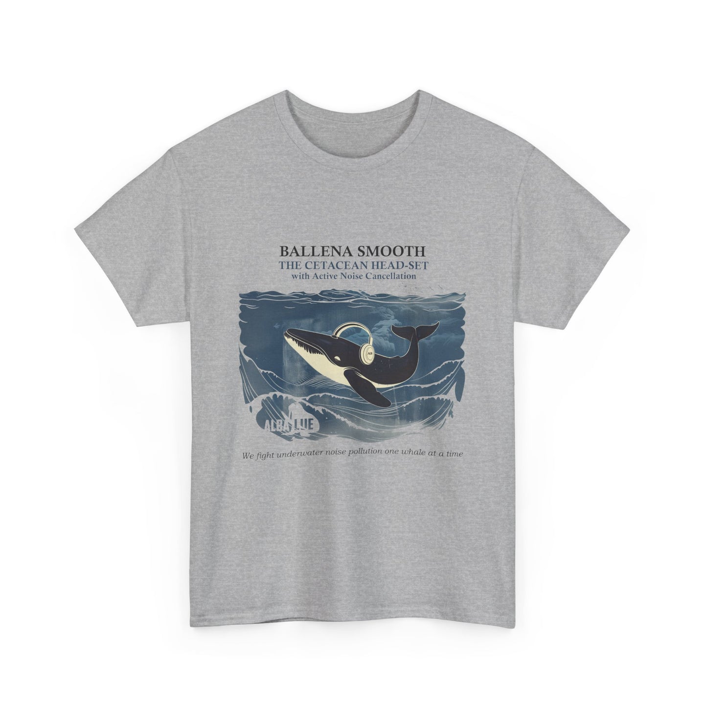 Whale Headphones - T-shirt