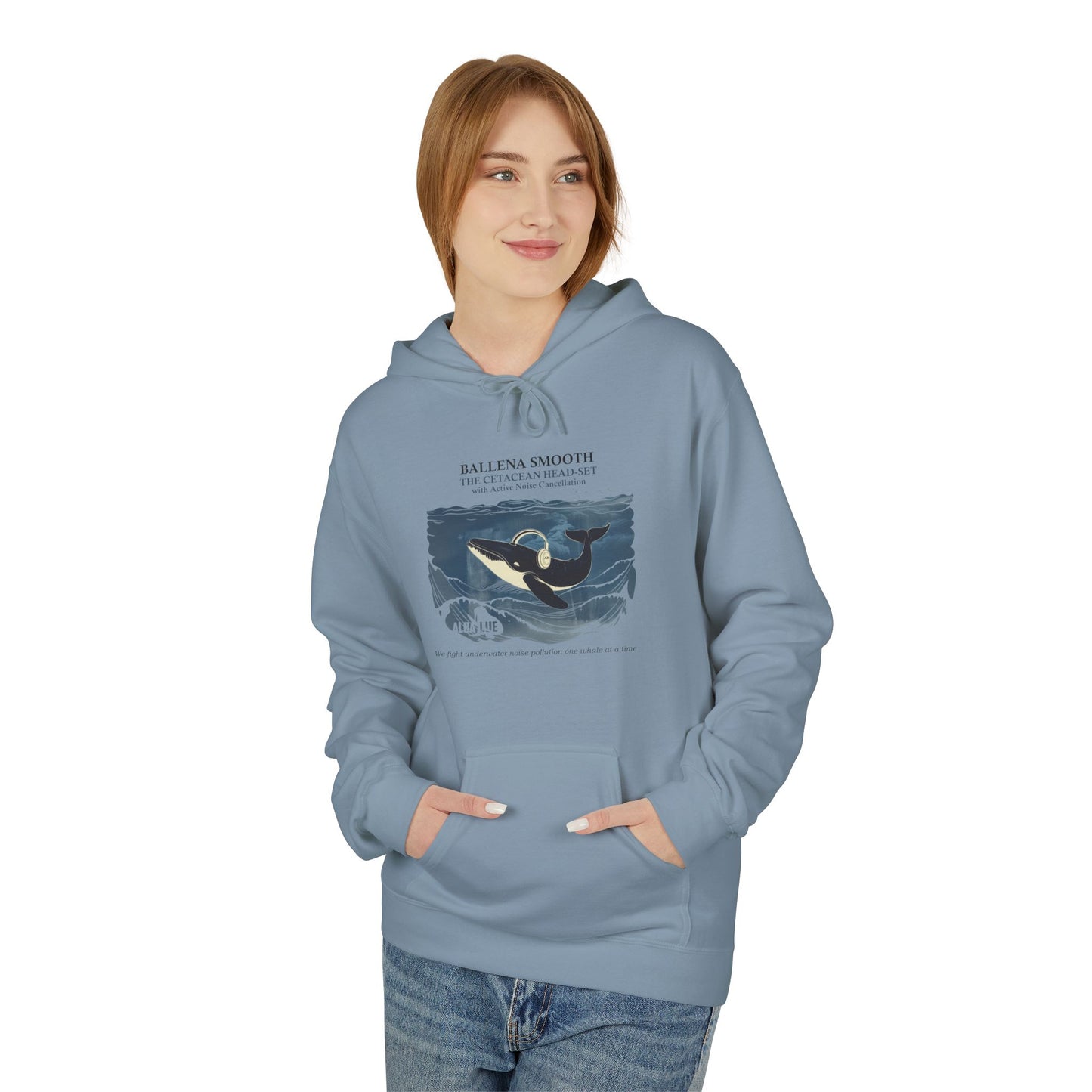 Whale Headphone - Hoodie