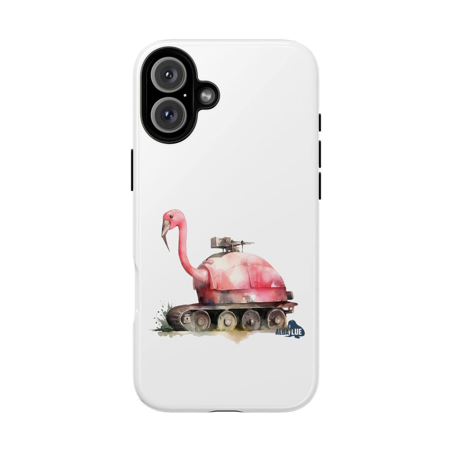 Phone Case — Flamingo Tank Illustration
