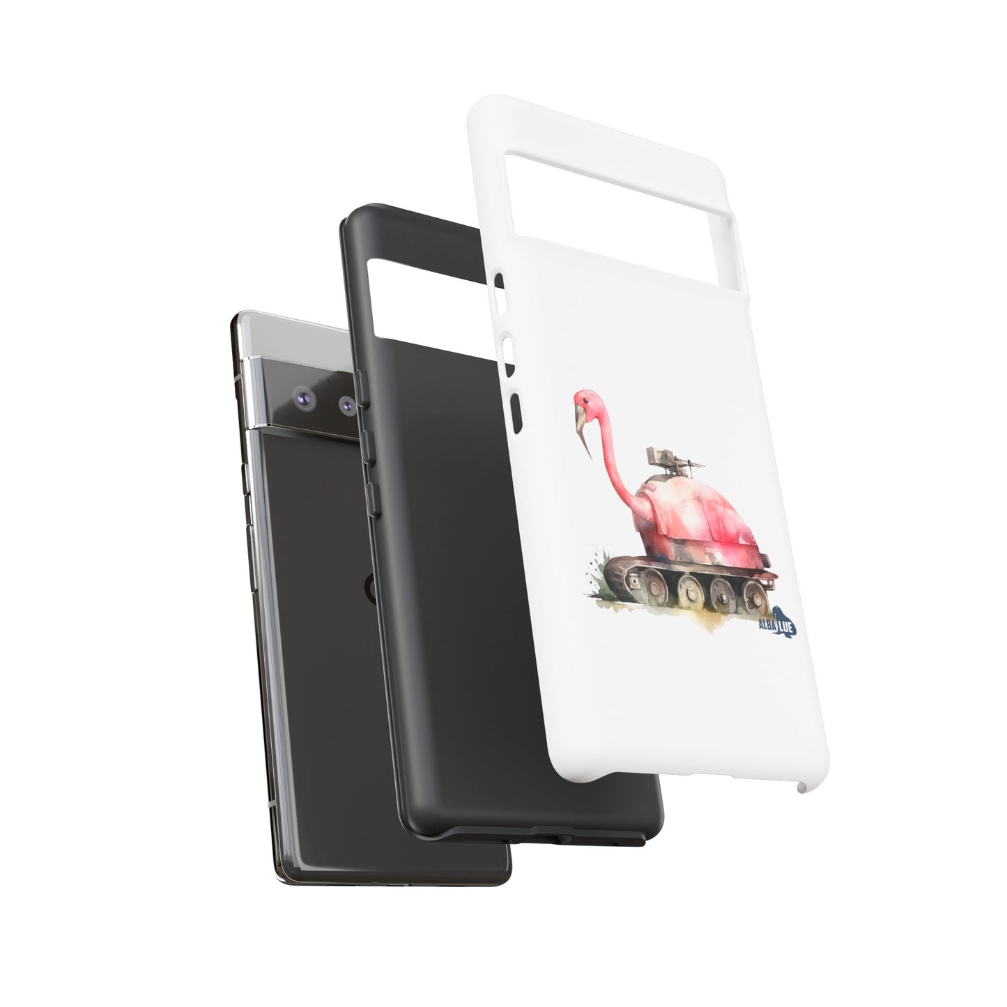 Phone Case — Flamingo Tank Illustration