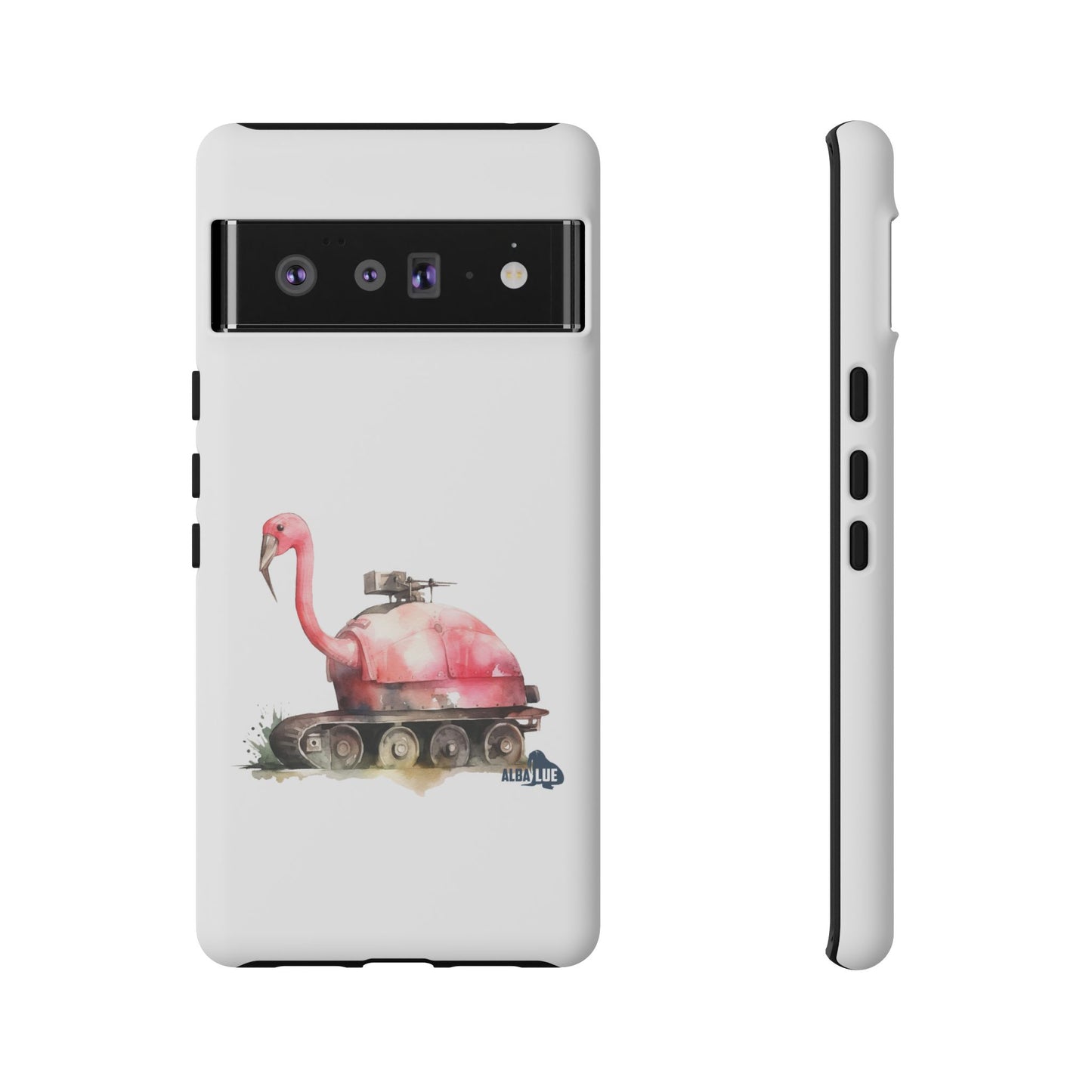 Phone Case — Flamingo Tank Illustration