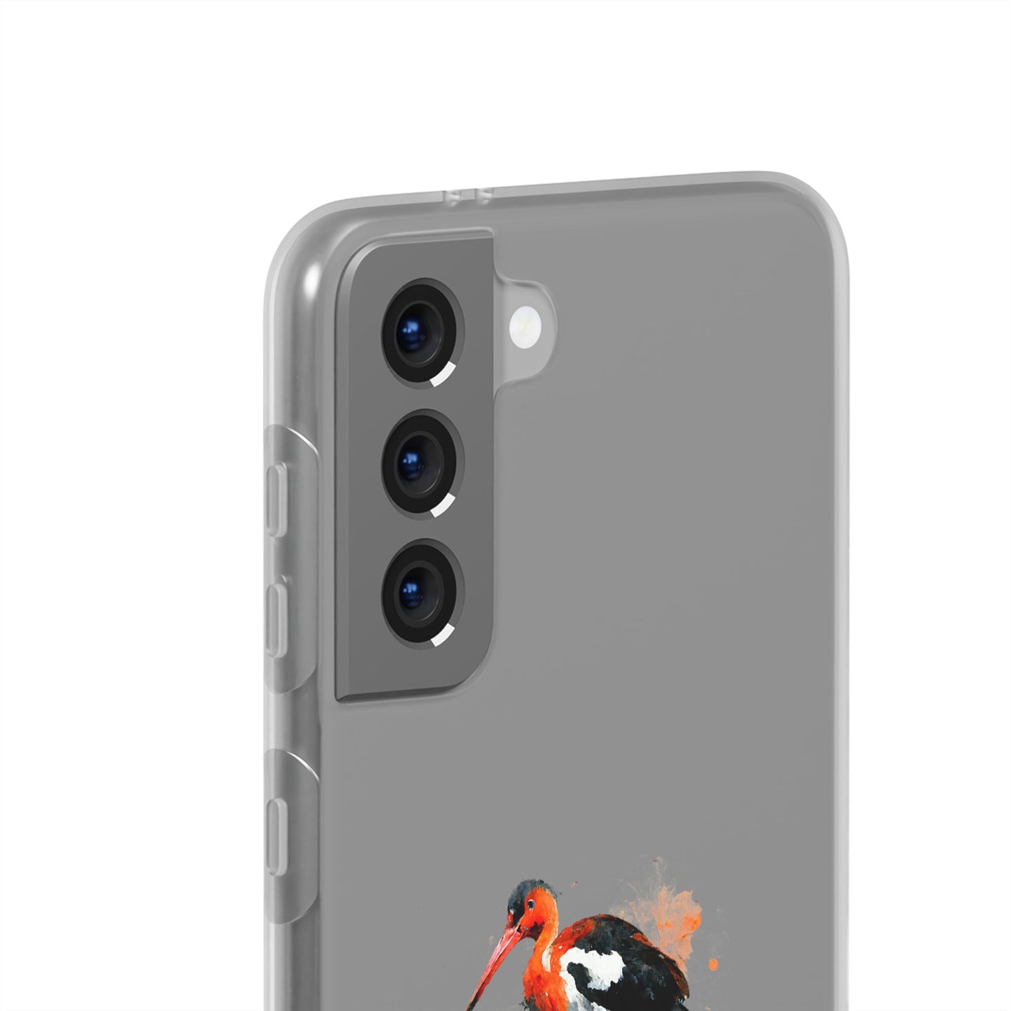 Bird Watercolor Phone Case — Painted Water Bird Flexi Case