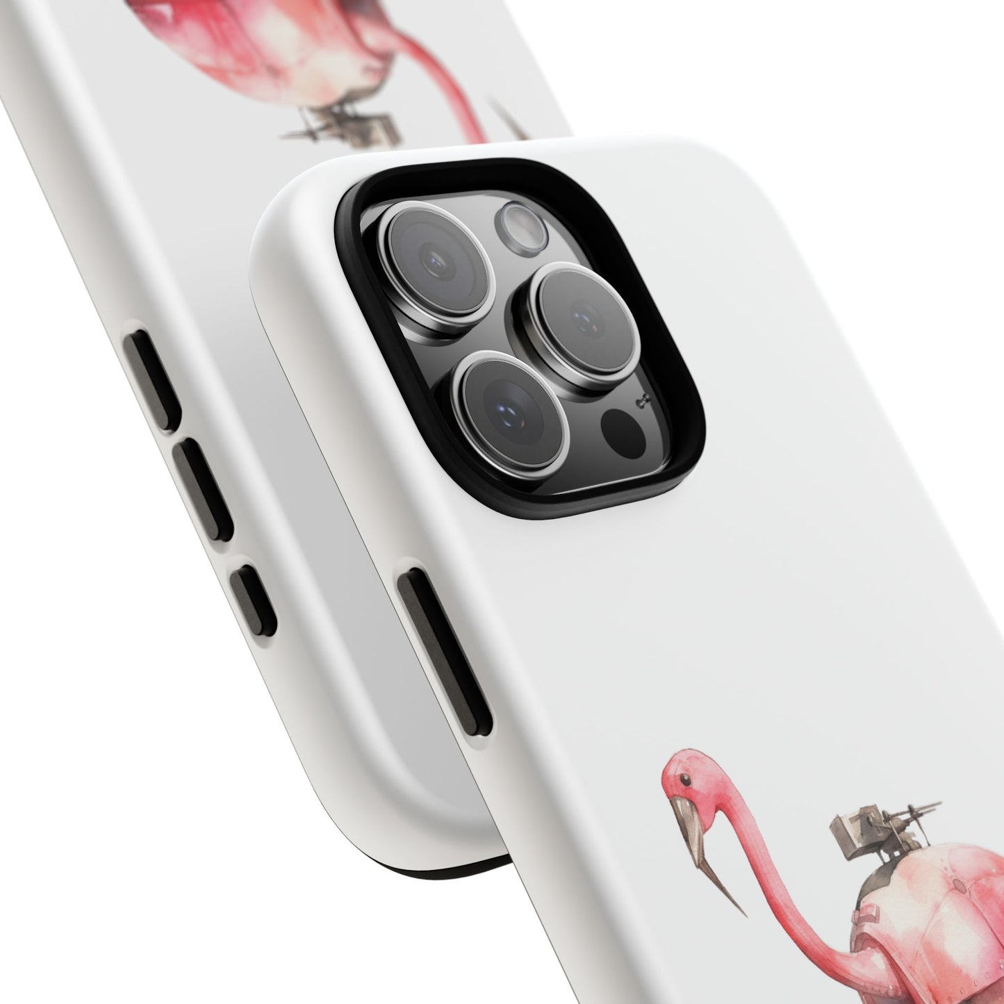 Phone Case — Flamingo Tank Illustration