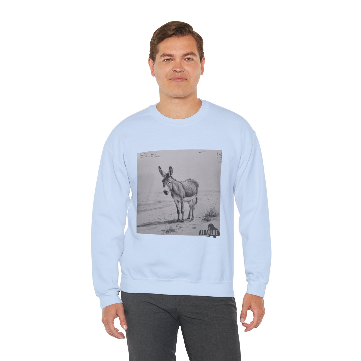 Donkey Lovers design - Crewneck Sweatshirt