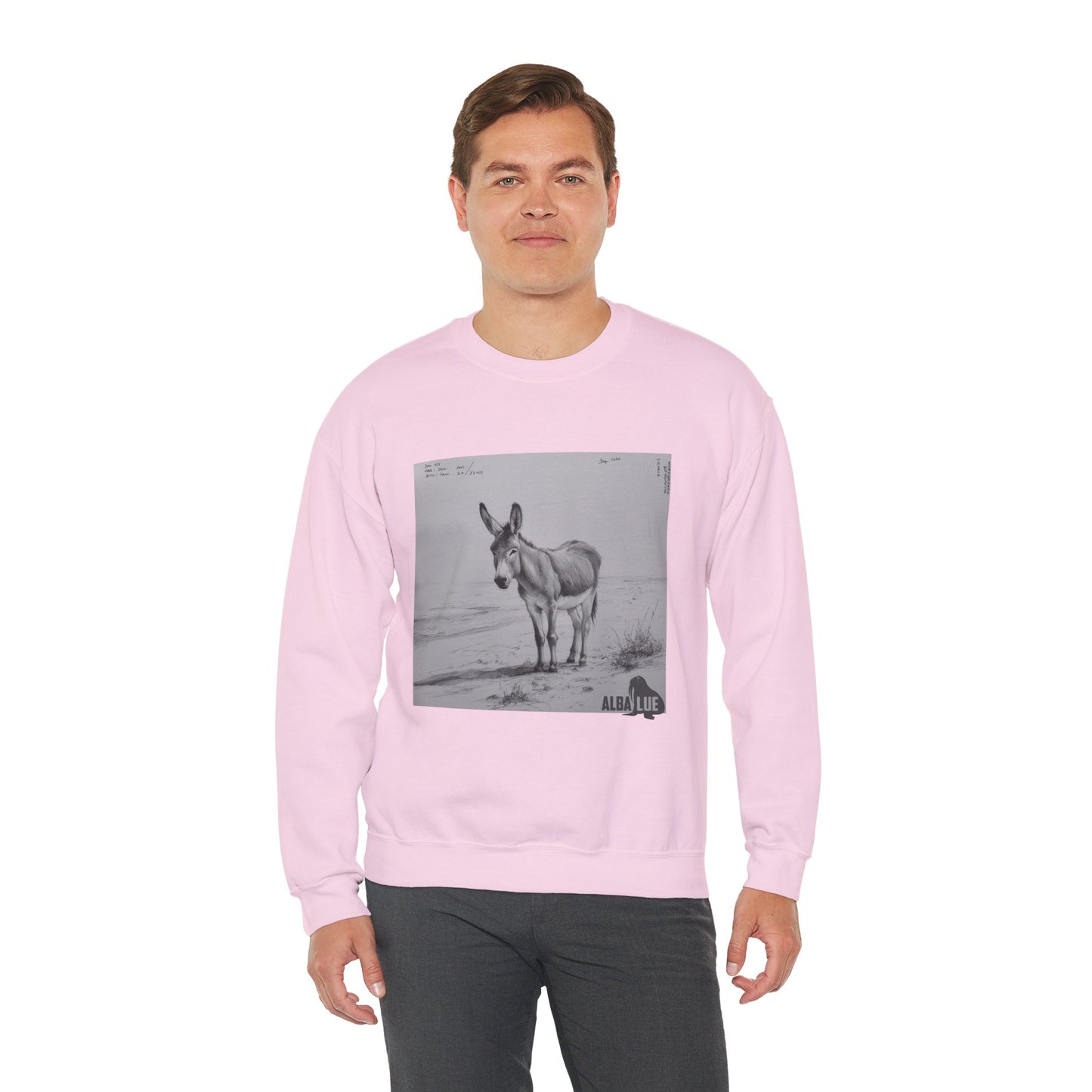 Donkey Lovers design - Crewneck Sweatshirt