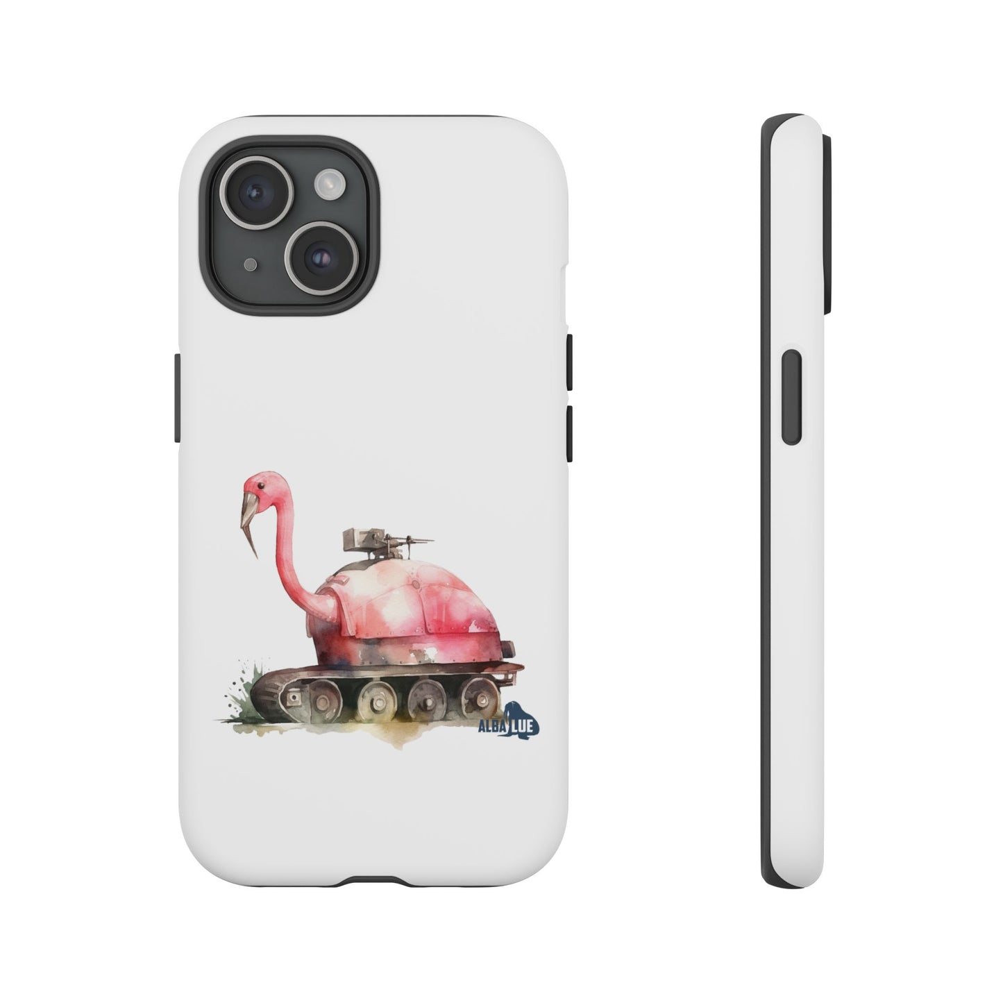 Phone Case — Flamingo Tank Illustration