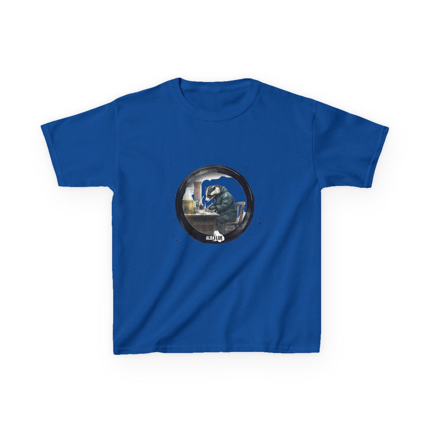 Badger in a Lab — Kids T-shirt