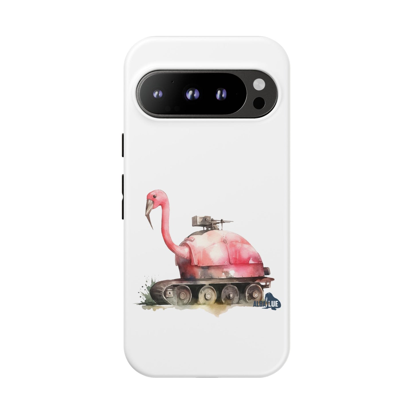 Phone Case — Flamingo Tank Illustration