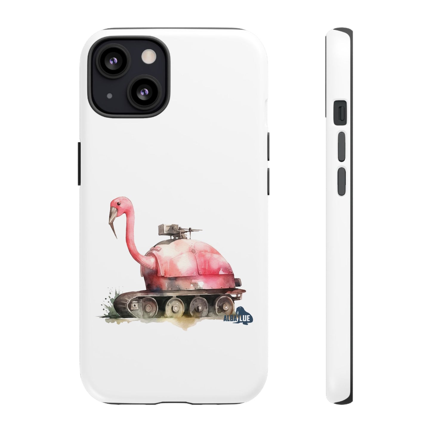 Phone Case — Flamingo Tank Illustration