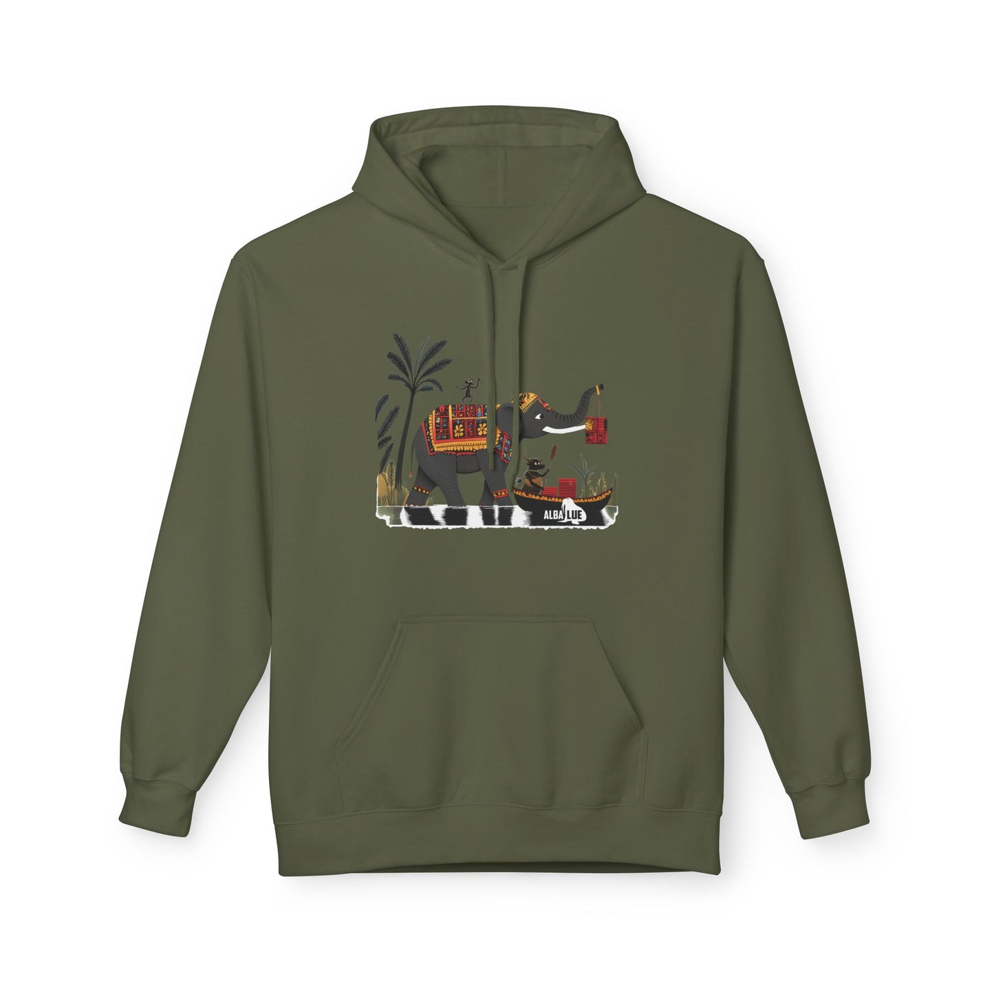 Jungle Logistic - hooded sweatshirt