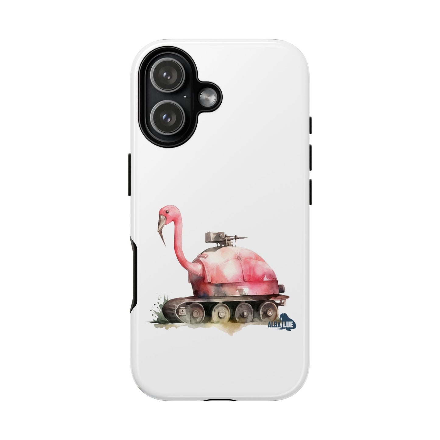 Phone Case — Flamingo Tank Illustration