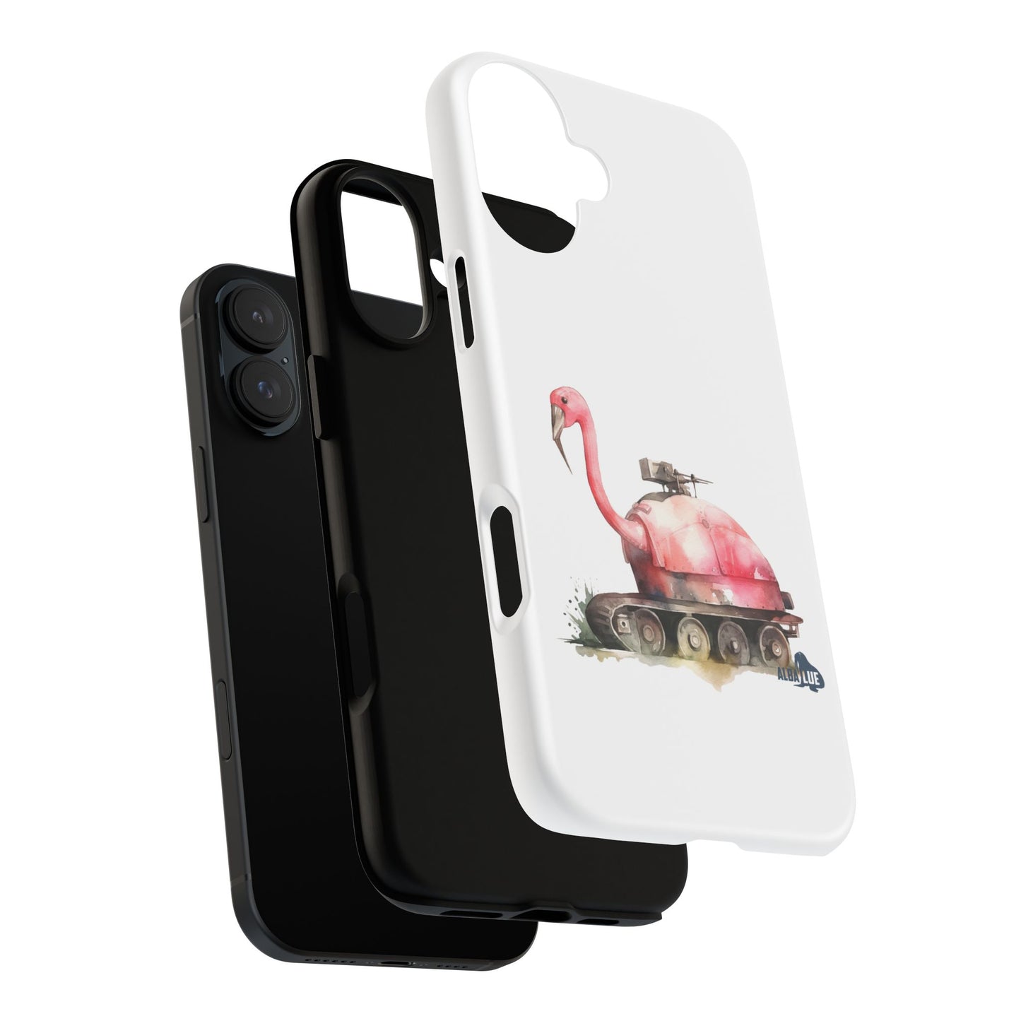 Phone Case — Flamingo Tank Illustration