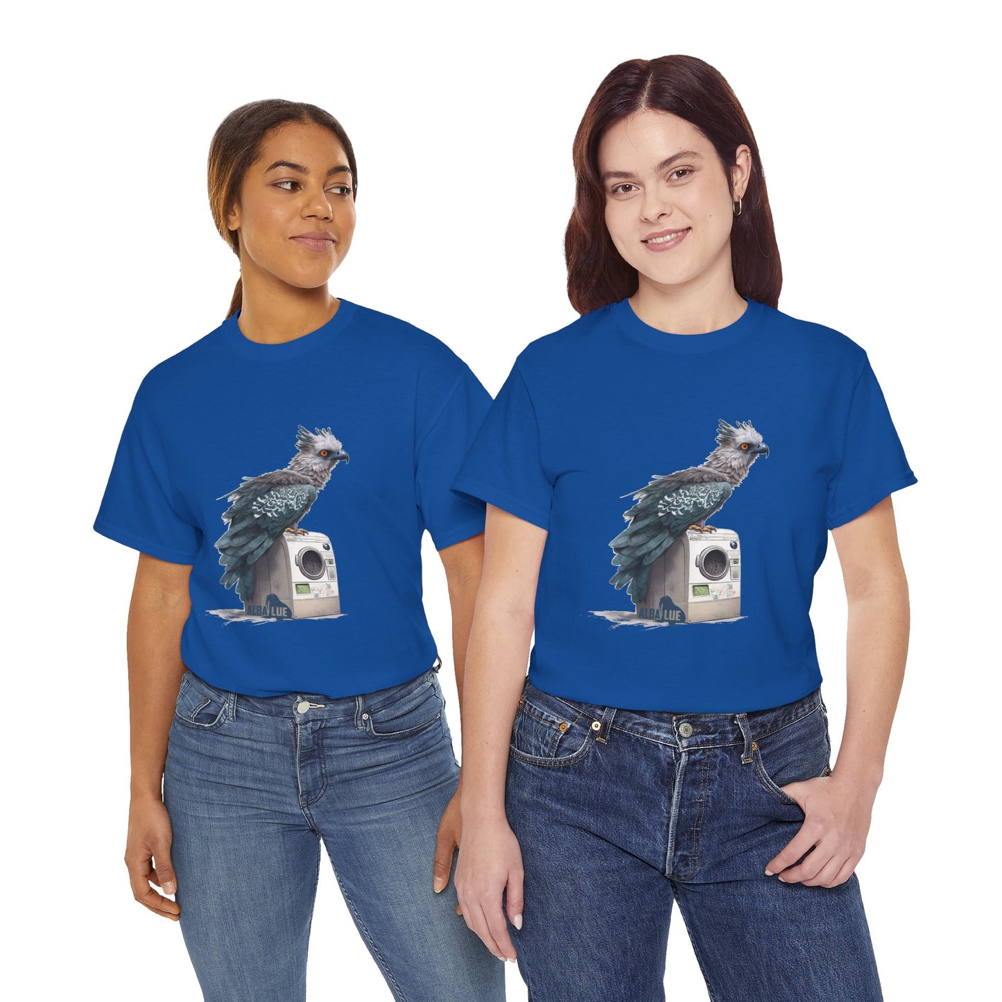 Harpy Eagle Sitting on a Washing Machine  - T-Shirt