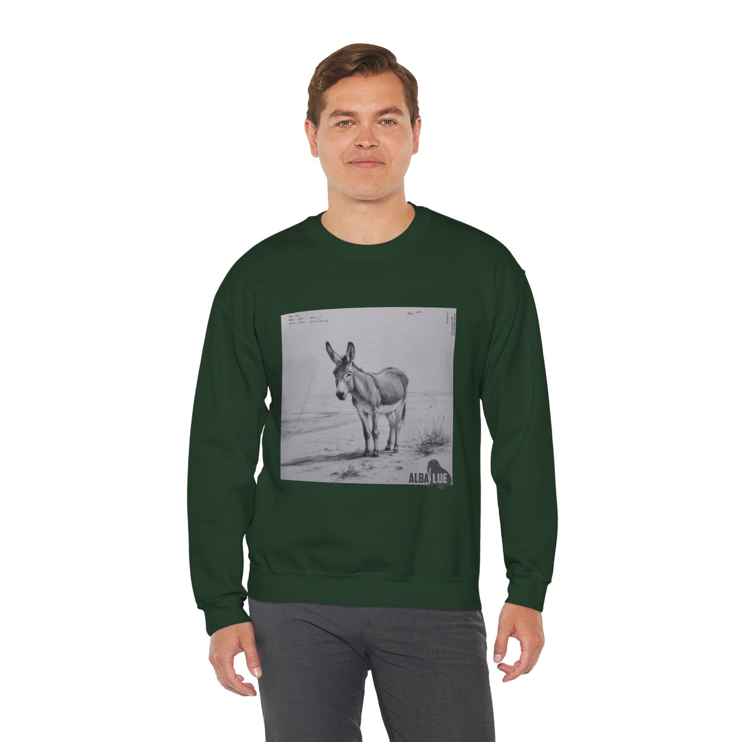 Donkey Lovers design - Crewneck Sweatshirt