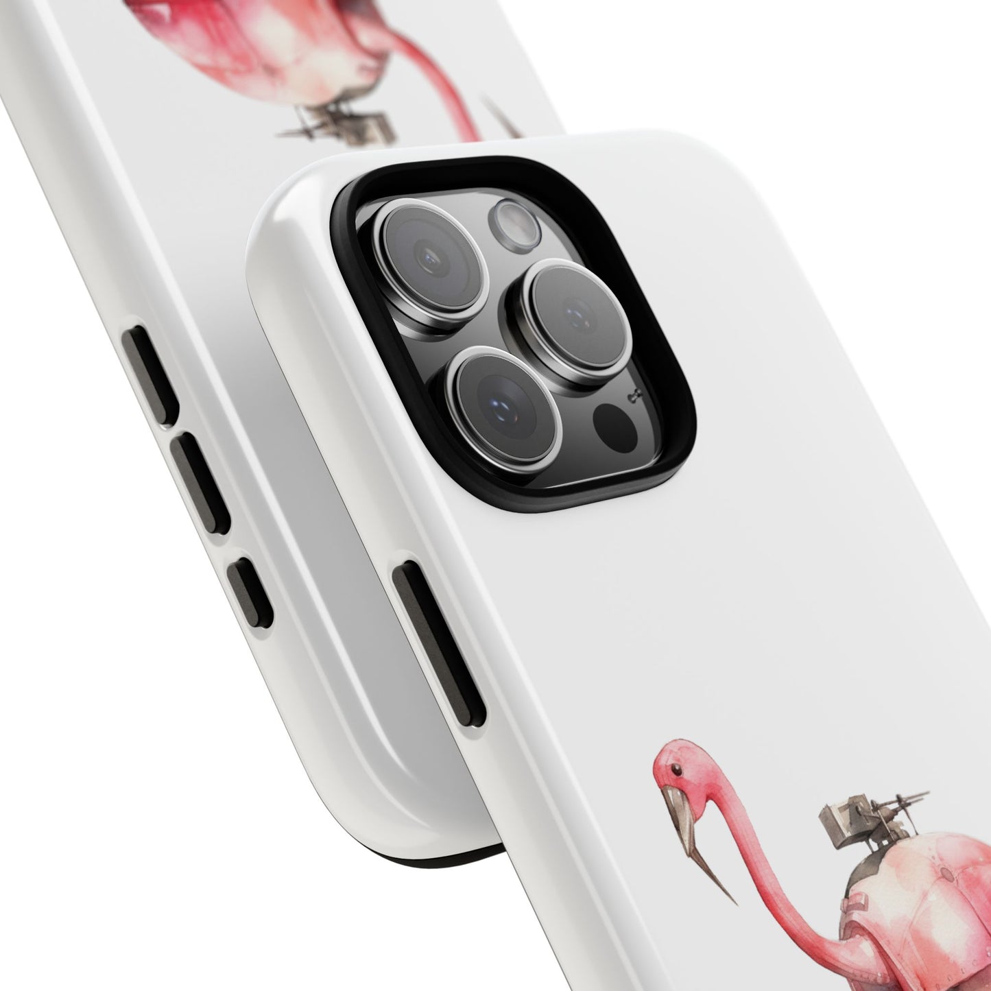 Phone Case — Flamingo Tank Illustration