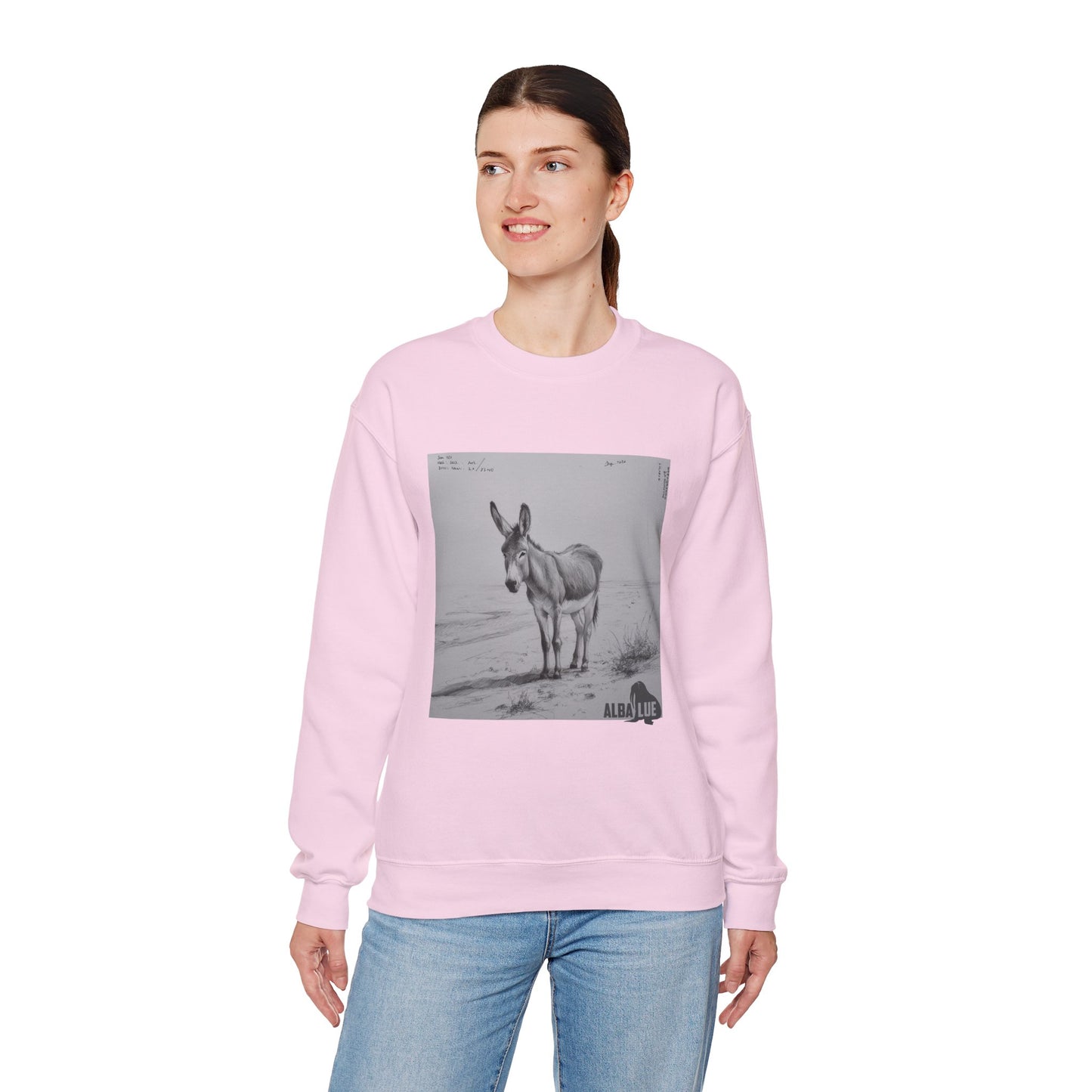 Donkey Lovers design - Crewneck Sweatshirt